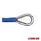 Extreme Max Extreme Max 3006.2051 BoatTector Solid Braid MFP Anchor Line with Thimble - 3/8" x 50', Royal Blue 3006.2051 - alternate 2